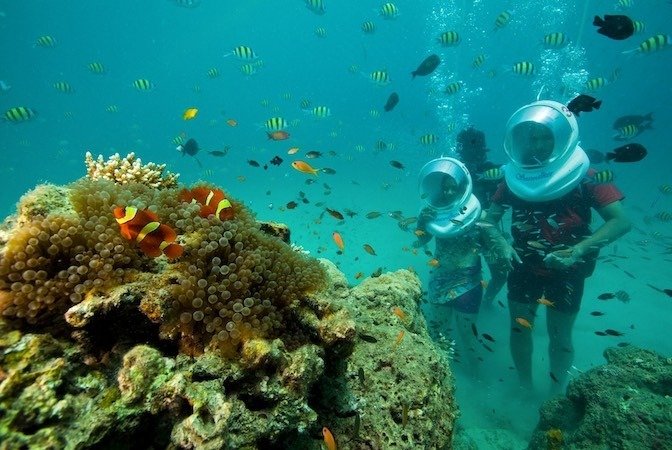 Scuba diving package